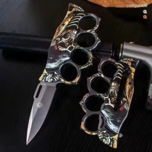 Four Finger Glove Knife Folding Pocket Knife - Image 6
