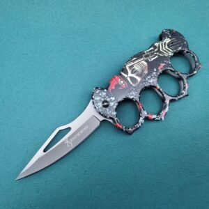 Four Finger Glove Knife Folding Pocket Knife - Image 5