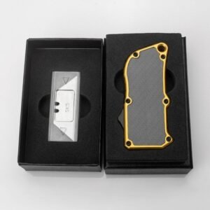 OTF Box Cutter Carbon Fiber Utility Knife Equipped With 5 Blades - Image 7