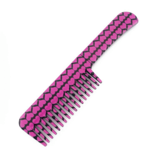 Hidden Self Defense Weopens Comb Knife Dark Purple Love - Image 2