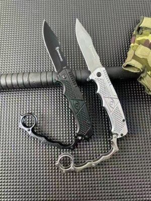 Finger Tiger Gloves Folding Pocket Knife Stainless Steel - Image 2