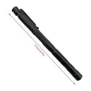 5-in-1 Multifunction Self-Defense Pen AluminumAlloy Tactical Pen Survival Whistle Emergency Lighting Attack Rescue Escape Tool - Image 6