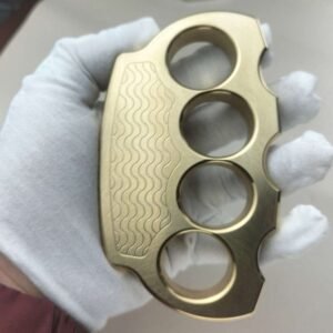 Solid Brass Knuckles Defense EDC Tools - Image 5