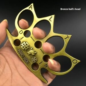 Four-finger boxing gloves knuckleduster uk self-defense tools - Image 4