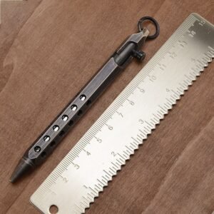 Brass Tactical Pen Handmade Machine Gun Pen - Image 4