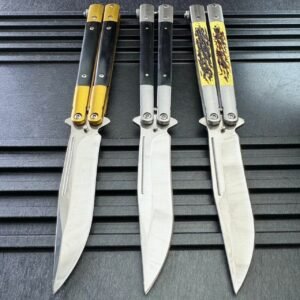 Drop Point Balisong Butterfly Knife - Image 2