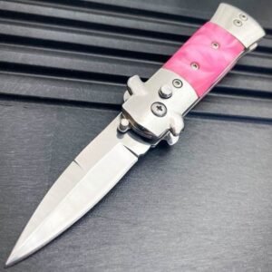 Mini Stiletto Switch Blade Automatic Knife - Image 7