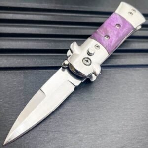 Mini Stiletto Switch Blade Automatic Knife - Image 8