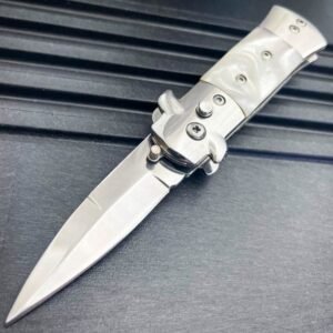 Mini Stiletto Switch Blade Automatic Knife - Image 9