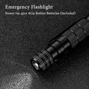 Multi Function Tactical Pen Emergency Flashlight Screwdriver Bottle Opener Window Breaker Outdoor Survival Self Rescue EDC Tool - Image 3
