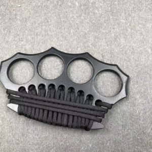 Fiberglass alloy knuckle four-finger self-defense weapon four-finger self-defense hand brace aluminum alloy self-defense equipment hand brace - Image 17