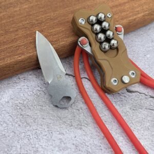 Pocket Knife Practicality Folding G10 Slingshot Knife - Image 3