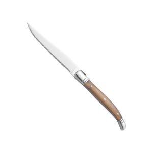 Wooden handle serrated knife luxury French fruit knife - Image 5