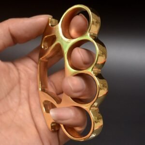 Medium Thick Round Head Four-Finger Knuckle Duster - Image 4