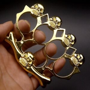 Oversized Five Skulls Four Finger Knuckles - Image 4