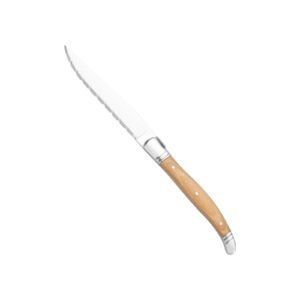 Wooden handle serrated knife luxury French fruit knife - Image 4