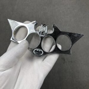 Fiberglass alloy knuckle four-finger self-defense weapon four-finger self-defense hand brace aluminum alloy self-defense equipment hand brace - Image 7