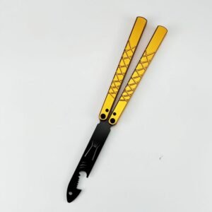 New Siren Aviation Aluminum Handle Practice Butterfly Knife - Image 2