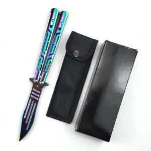 CSGO butterfly practice knife unsharpened portable folding - Image 2