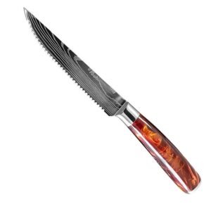 Hot-selling stainless steel serrated knife is sharp - Image 4