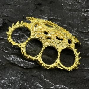 Large size self-defense brass knuckles thickened high hardness - Image 5