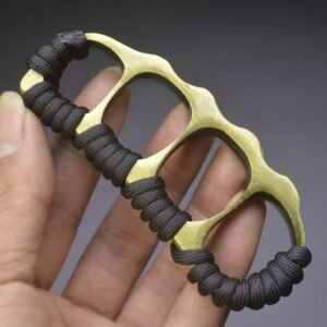 Small pea pod tiger head knuckle fist buckle ring - Image 3