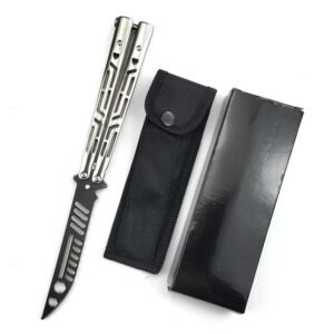 CSGO butterfly practice knife unsharpened portable folding - Image 3