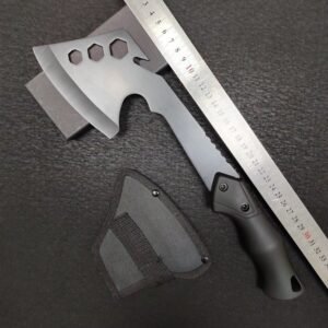 Multifunctional outdoor camping survival axe with protective cover fire axe small hand axe mountain axe - Image 2