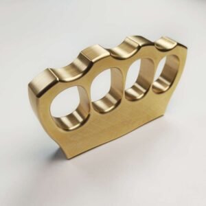Solid Brass Knuckles Defense EDC Tools - Image 3