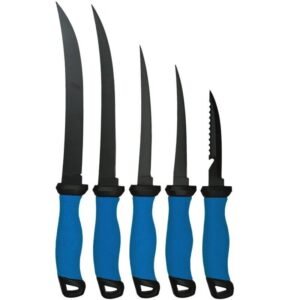 Customized Non-stick Coating Pp+tpr Soft Handle High Carbon Stainless Steel Cutting Fishing Knives Fish Fillet Knife - Image 2