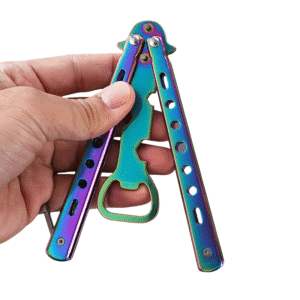 Balisong Bottle Opener Multifunctional Creative Wine Opener For Home Use - Image 4