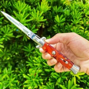 Italian stiletto pocket knife - Image 9