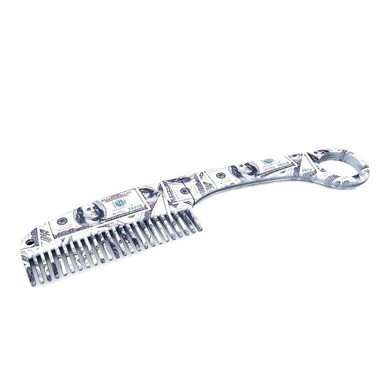 sku-09-美金.jpg Comb Knife Self-Defense Tools Hidden Knife Dollar - Image 1