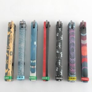 Butterfly Knife Flip Hand Knife Fancy Plastic Knife Training Folding Knife Squid Safe No Open Edge - Image 2