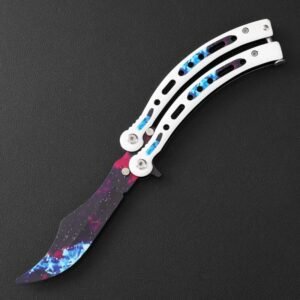 CSGO Butterfly Slaughter BALISONG Trainer Knife Upgraded - Image 6