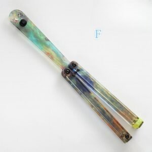 Butterfly Knife Jenny Fancy Plastic Knife Training Folding Knife Squid - Image 8