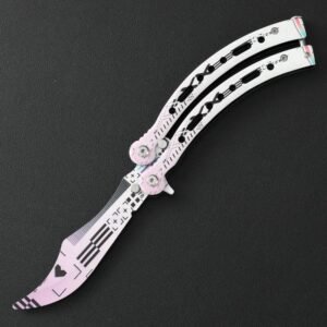 CSGO Butterfly Slaughter BALISONG Trainer Knife Upgraded - Image 8