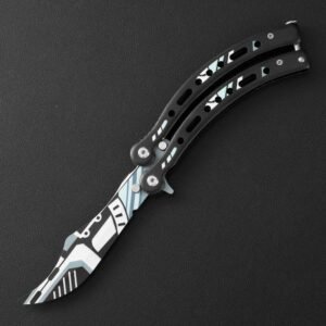 CSGO Butterfly Slaughter BALISONG Trainer Knife Upgraded - Image 12
