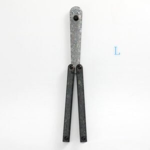 Butterfly Knife Flip Hand Knife Training Folding Knife Squid Safe No Open Edge - Image 13