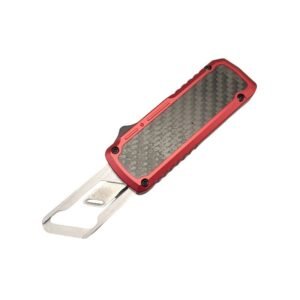 Carbon Fiber Handle Box Cutter --Red - Image 2