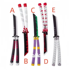 New butterfly knife blade folding knife balisong - Image 2