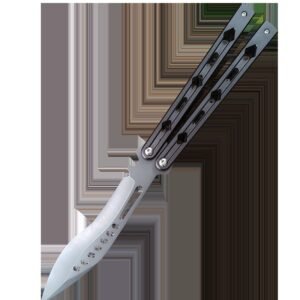 9  Curved Blade Balisong Trainer Knife - Image 5
